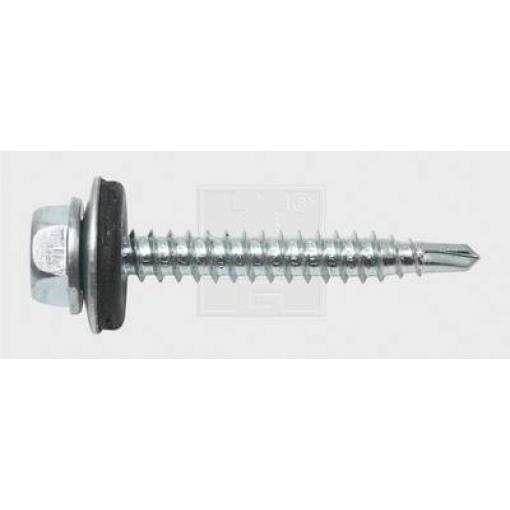 SWG 2114835020 závrtný šroub 4.8 mm 35 mm vnější šestihran ocel pozinkované 100 ks