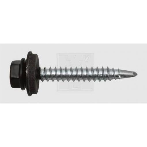 SWG 2114835320 závrtný šroub 4.8 mm 35 mm vnější šestihran ocel pozinkované 100 ks