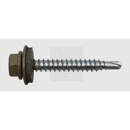 SWG 2114835620 závrtný šroub 4.8 mm 35 mm vnější šestihran ocel pozinkované 100 ks