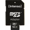 Intenso Premium paměťová karta microSDHC 16 GB Class 10, UHS-I vč. SD adaptéru