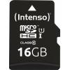 Intenso Premium paměťová karta microSDHC 16 GB Class 10, UHS-I vč. SD adaptéru