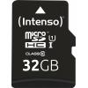 Intenso Premium paměťová karta microSDHC 32 GB Class 10, UHS-I vč. SD adaptéru