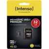Intenso Premium paměťová karta microSDHC 32 GB Class 10, UHS-I vč. SD adaptéru