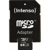 Intenso Premium paměťová karta microSDXC 64 GB Class 10, UHS-I vč. SD adaptéru