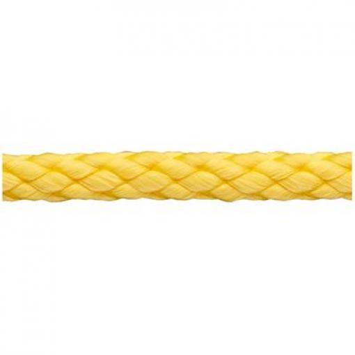 polypropylenová šňůra pleteno (Ø x d) 10 mm x 100 m dörner + helmer 190089 žlutá