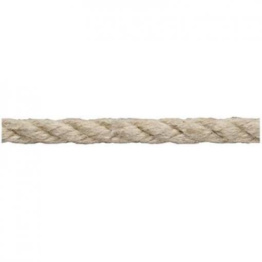 polypropylenové lano kroucené (Ø x d) 10 mm x 50 m dörner + helmer 190111 přírodní