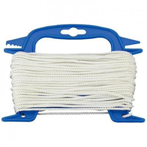 dörner + helmer 190300 polyamidové lano pleteno (Ø x d) 2.5 mm x 30 m bílá