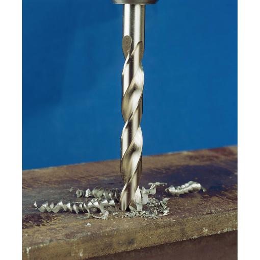 Exact 32107 HSS kovový spirálový vrták 0.9 mm Celková délka 32 mm broušený DIN 338 válcová stopka 10 ks
