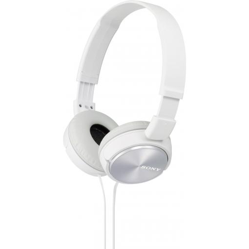 Sony MDR-ZX310 sluchátka otevřená (On Ear) kabelová bílá složitelná