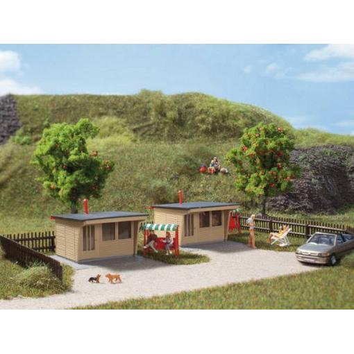 Auhagen 12339 H0 2dílná sada bitů Bungalws