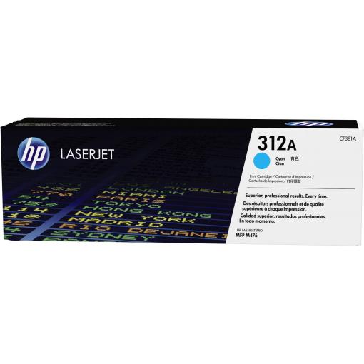 HP Toner 312A originál azurová 2700 Seiten CF381A