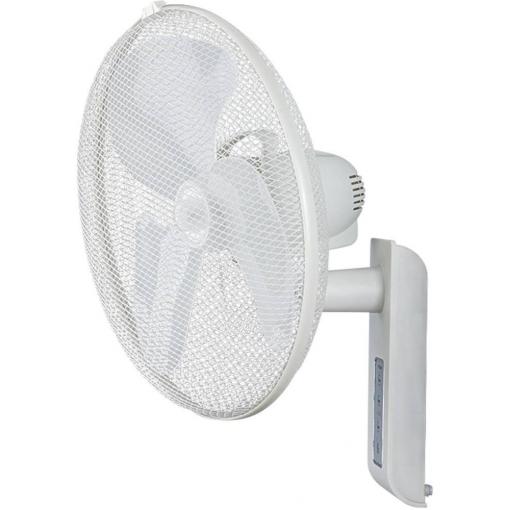 CasaFan Greyhound WV 45 FB LG nástěnný ventilátor 50 W (Ø x v) 44.3 cm x 280 mm světle šedá otočný, natáčecí, s dálkovým ovládáním, možná montáž na zeď