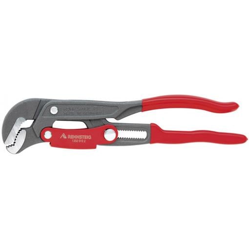 Rennsteig Werkzeuge SRS-Rohrzange 1 1/2 S-Form L 425mm KS-bezogene Griffe 1302 015 2-1.5 rohový hasák 45° 1 1/2