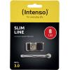 Intenso Slim Line USB flash disk 8 GB černá 3532460 USB 3.2 (Gen 1x1)