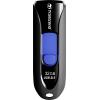 Transcend JetFlash® 790 USB flash disk 32 GB černá, modrá TS32GJF790K USB-C™ (USB 3.1 Gen 1)