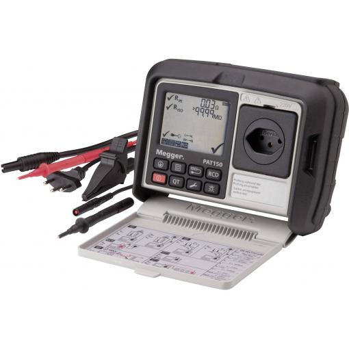 Megger PAT150R přístrojový tester , Norma VDE 0701-0702, 1003-434, EN a DE menu