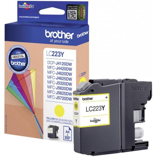 Brother Ink LC-223Y originál žlutá LC-223 Y
