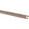 Oehlbach 102 reproduktorový kabel 2 x 2.5 mm² transparentní 10 m