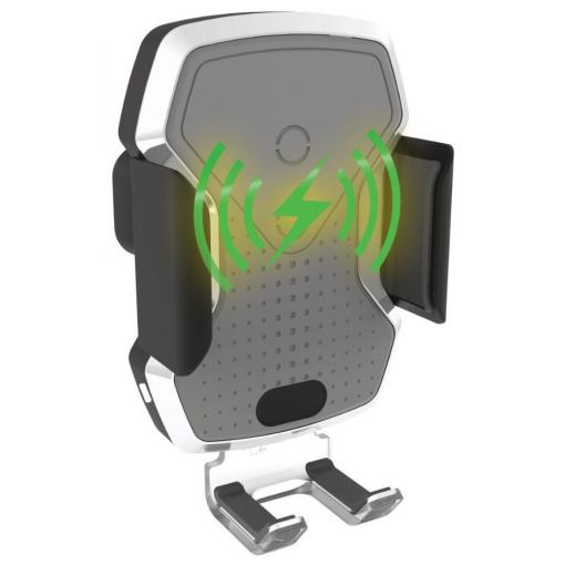 Držák telefonu LUKE-X s bezdrátovou nabíječkou Qi 10 W