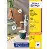 Avery-Zweckform L3415-100 Ø 40 mm papír bílá 2400 ks trvalé univerzální etikety inkoust, laser, kopie 100 listů A4