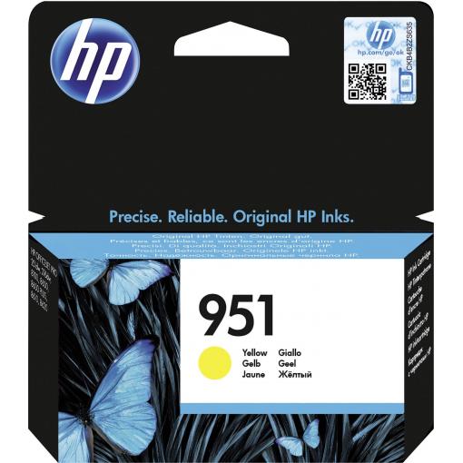 HP 951 Ink originál žlutá CN052AE Inkousty