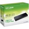 TP-LINK UH700 USB Hub 7 portů USB-A USB 3.0 5 GBit/s černá UH700