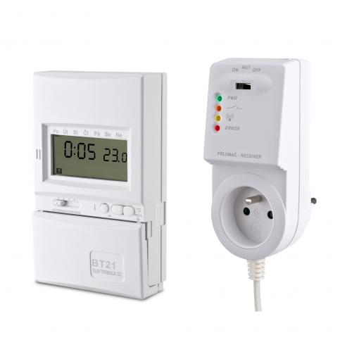 Bezdrátový termostat Elektrobock BT21, 230 V, 8 A