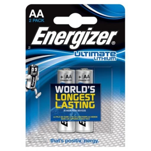 Baterie Energizer Lithium AA/R06, Blistr(2) cena za balení 2 ks