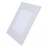 Solight LED mini panel, podhledový, 6W, 400lm, 3000K, tenký, čtvercový, bílý - WD103