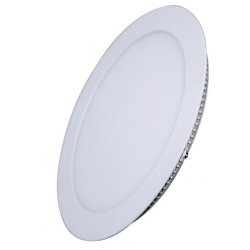 Solight LED mini panel, podhledový, 6W, 400lm, 4000K, tenký, kulatý, bílý - WD102