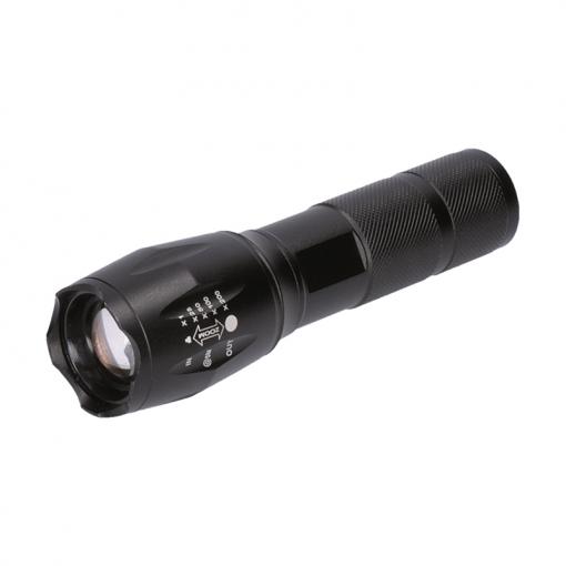 Nabíjecí LED svítilna Solight WN26, 300 lm, Cree XML T6, fokus, power banka