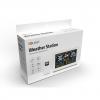 Solight meteostanice, extra velký barevný LCD, teplota, vlhkost, tlak, RCC, USb nabíjení, černá - TE81