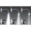 Solight LED nástěnná lampička, stmívatelná, 4W, 280lm, 3000K, bílá - WO54-W