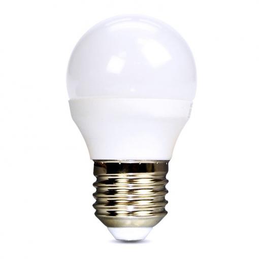 Solight LED žárovka, miniglobe, 6W, E27, 3000K, 510lm - WZ412-1