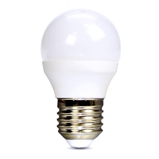 Solight LED žárovka, miniglobe, 8W, E27, 4000K, 720lm - WZ429-1