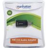 Manhattan Hi-Speed USB 3-D Audio Adapter 2.1 externí zvuková karta externí konektor na sluchátka