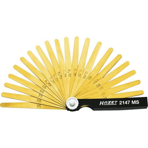 Hazet 2147MS 2147MS spárová měrka 0.05 - 1 mm Počet čepelí: 20