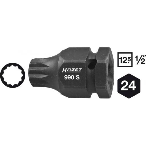 Hazet rázový nástrčný klíč, 1/2, 990S-14