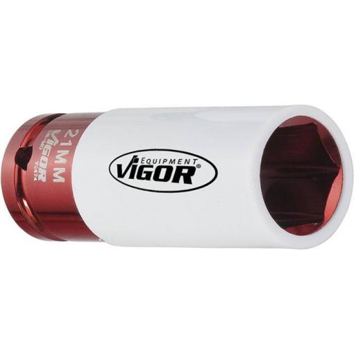 Vigor V2474 vnější šestihran rázový nástrčný klíč 21 mm 1/2