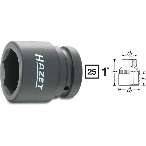 Hazet rázový nástrčný klíč, 1, 1100S-27
