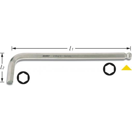 Hazet inbus klíč 12 mm