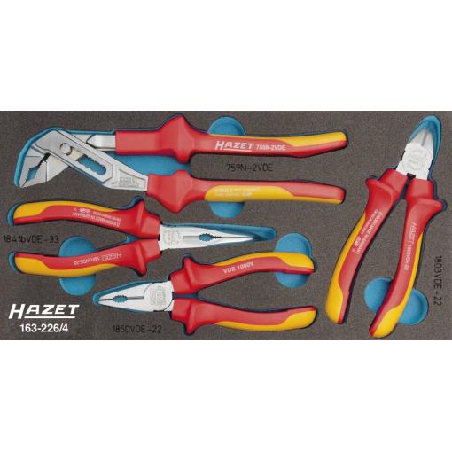 Hazet 163-226/4 sada kleští VDE, 4dílná
