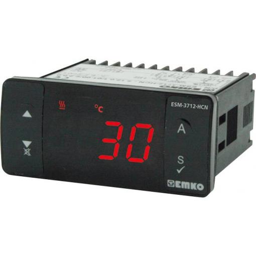 Emko ESM-3712-HCN.5.12.0.1/01.00/2.2.0.0 2bodový regulátor termostat PTC -50 do 130 °C relé 16 A, relé 5 A (d x š x v) 65 x 76 x 35 mm