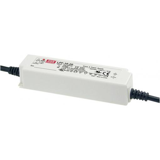 MEAN WELL LPF-16-36 LED driver, napájecí zdroj pro LED konstantní napětí, konstantní proud 16.2 W 0.45 A 19.8 - 36 V/DC bez možnosti stmívání, PFC spínací