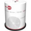 Primeon 2761103 CD-R 80 700 MB 100 ks vřeteno stříbrný matný povrch