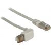 Delock 83516 RJ45 síťové kabely, propojovací kabely CAT 5e S/FTP 2.00 m šedá 1 ks