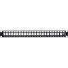 Delock 43277 24 portů síťový patch panel 483 mm (19) nevybavený specifikací 1 U vícebarevná neosazený