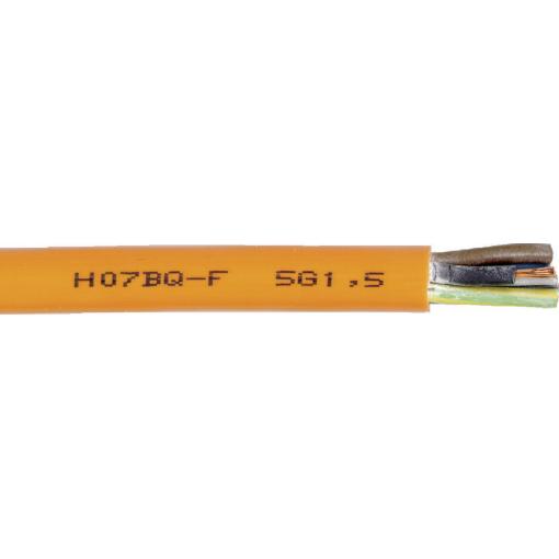 Faber Kabel 051208 připojovací kabel H07BQ-F 5 x 2.5 mm² oranžová metrové zboží