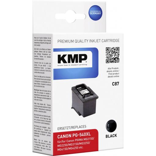 KMP Ink náhradní Canon PG-540 XL kompatibilní černá C87 1516,4001