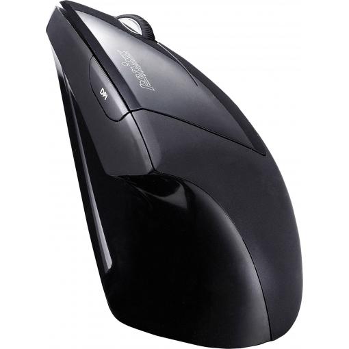 Perixx Vertikal Perimice-513 optická ergonomická myš, přenos USB, 6 tlačítko, 1600 dpi, černá